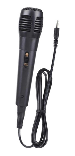 Microfono Alambrico Cable 2 Metros Karaoke 