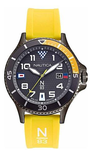 Reloj Nautica N83 Cocoa Beach Napcbf915 Solar Original Caja