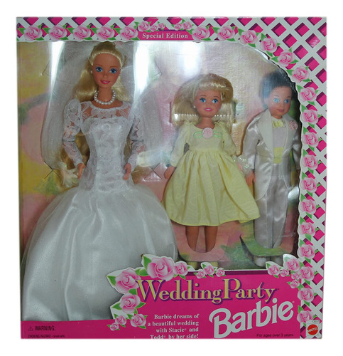 Barbie Wedding Party Giftset Edición Special W Stacie & Todd