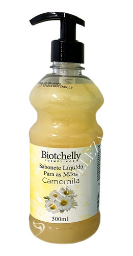 Sabonete Liquido Para As Mãos Biotchelly Camomila 500ml