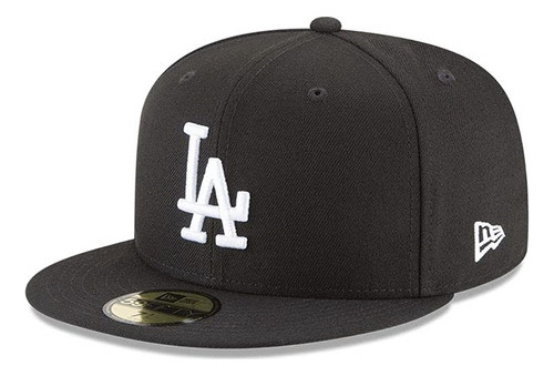 Gorra De Los Angeles Dodgers Para Adultos Color Negro/blanco