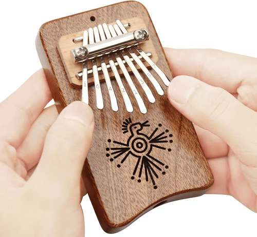 Kalimba Regis De 8 Teclas Marrón, Exquisito Accesorio Musica