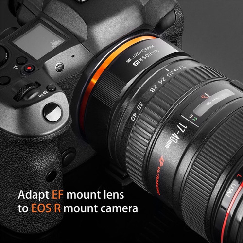 K&f Concept Canon Eos R Ef Adapter Af - Inteldeals