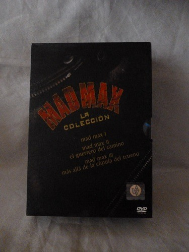 Dvd Mad Max, La Colección - J P Cars