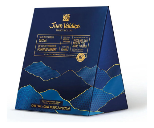 Café Juan Valdez Edición De Lujo Geisha X 220g En Grano