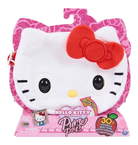 Bolsa Purse Pets Hello Kitty +30 Sonidos Y Reacciones
