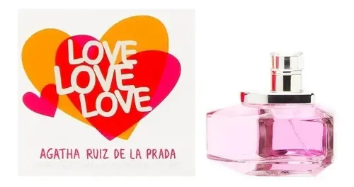 Perfume Love Love Love Agatha Ruiz De La Prada Edt 80ml Volume Da