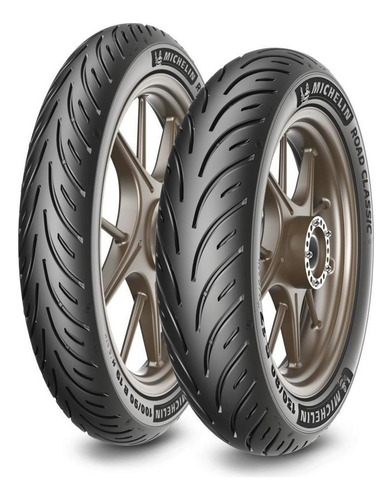 Pneus Michelin Road Classic 100/90-18 150/70-17 Bonneville