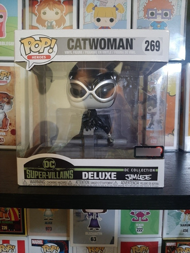 Funko Pop! Super Villains Catwoman 269 Deluxe Gamestop