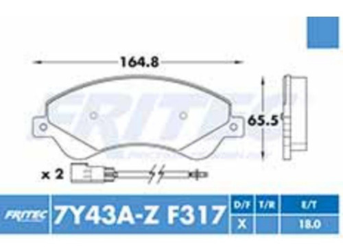 Balatas Delanteras Ford Transit 2008 2009 2010 2011 2012 13