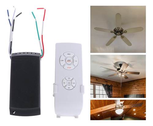 Juego De Mando A Distancia Para Ventilador De Techo, 220v,