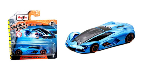 Auto Lamborghini Terzo  Esc 1:64 Metal Maisto Coleccion 