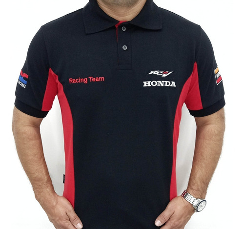 Camisa Polo Masculina Honda Racing Repsol Cbr 1000 Rr 