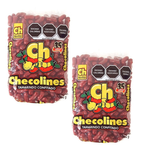 2 Pack - Caramelo Checolines 500 Piezas