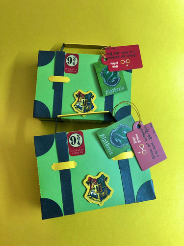 Dulcero Tipo Maleta Temática De Harry Potter 10 Pzs