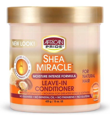 African Pride Shea Miracle Leavein Conditioner 425g