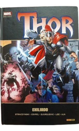 Thor Exiliado Marvel Deluxe Panini Comics (ltc)