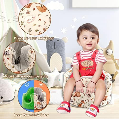 Funda De Asiento De Bebé Compatible Con Asiento Bumbo, Suave