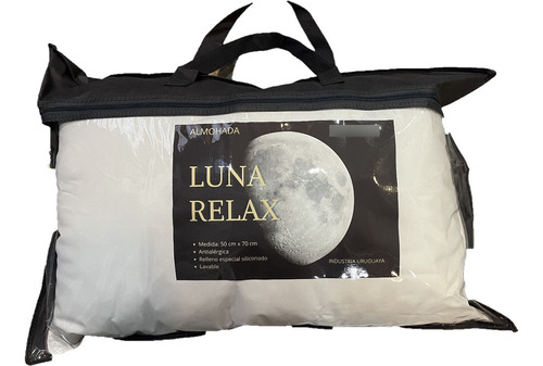 Almohada Antialergica Especial Ind Uruguaya Lavable Sommier 