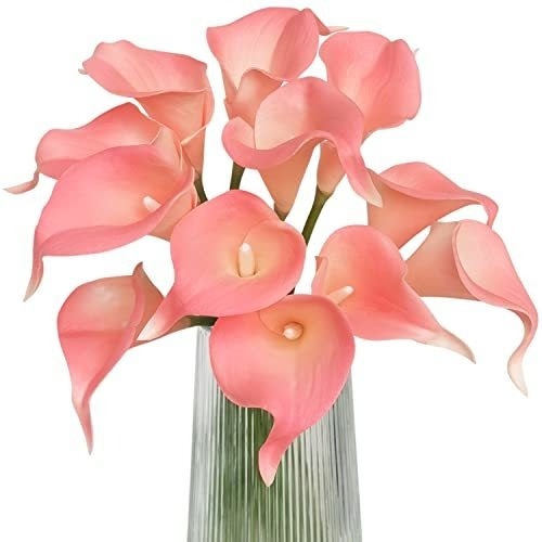 Calas Artificiales  Realistas X12u. Rosadas 35cm 