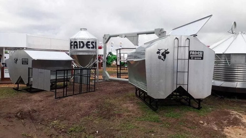 Comedero Rectangular Autoconsumo Para Ganado 6500 Kg