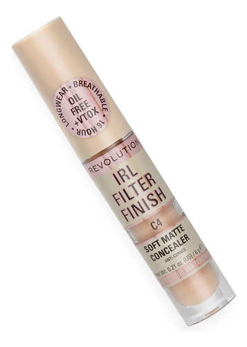 Corrector Líquido Irl Finish Matte Revolution Waterproof 6g