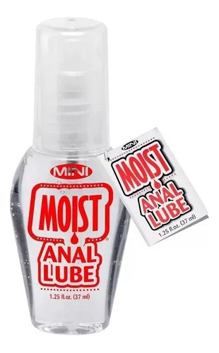 Mini Lubricante Anal Lube Moist 37 Ml De Bolsillo