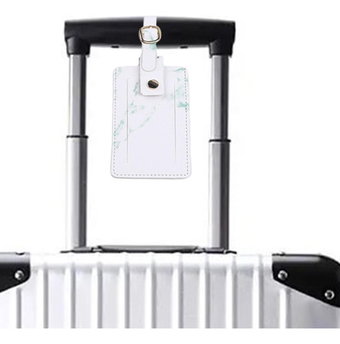 Funda De Pasaporte De Viaje Simple Y Juego De Etiquetas De