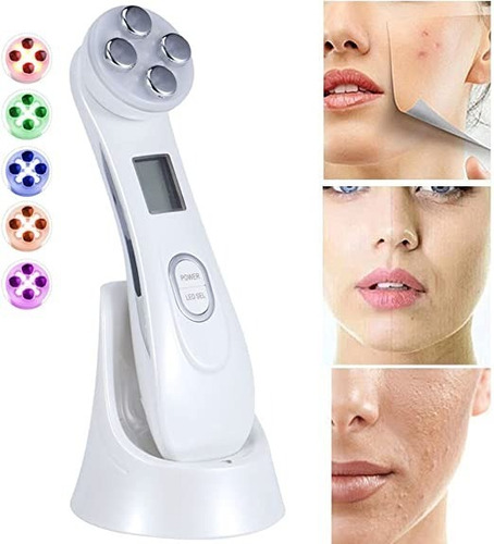 Masajeador Tratamiento Facial Mesoterapia 5 Modos Calidad+