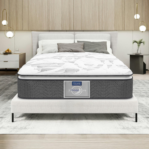 Colchón Matrimonial Restonic Ortopédico + 2 Almohadas Relax Blanco