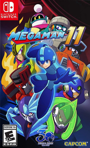 Mega Man 11 - Switch - Midia Fisica