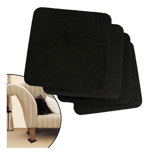 Kit 4 Tapete Para Maquina De Lavar Anti - Vibração Ruido Eva