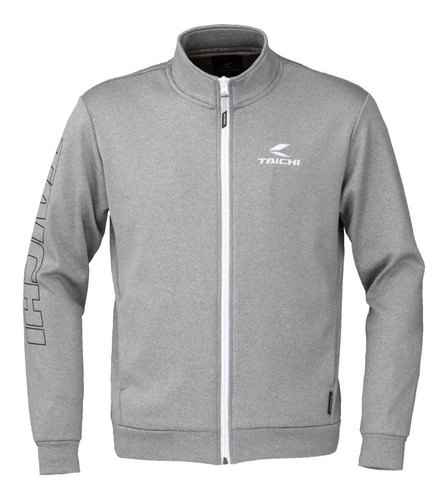 Imagen 1 de 5 de Campera Interior Térmica Rs-taichi Warmride Zip Logo Gray