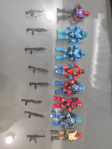 Halo Mega Construx Lote 8 Pz Con 8 Armas (Usado)
