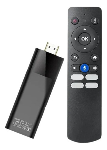 Control De Voz Q6 Tv Stick Allwinner H313 5g Android 10 16 G