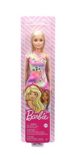 Imagem 4 de 5 de Boneca Basica Barbie Vestido Rosa Tie-dye Ms