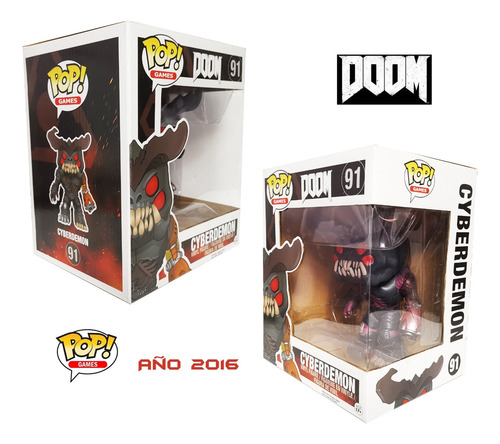 Cyberdemon Doom Pop Funko Grande Nuevo Y Original !!