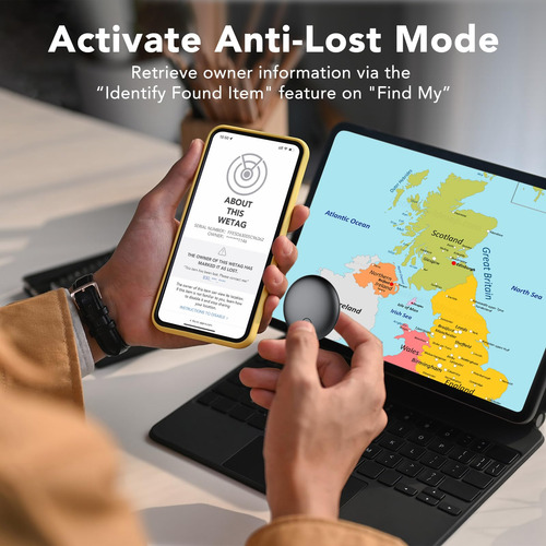 Tracker Air Tags Cascho Para Apple Find My App (ios), Paquet
