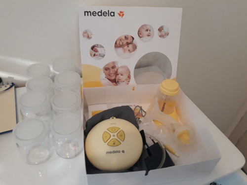 Medela Extrator De Leite Elétrica Com Potes De Vidro