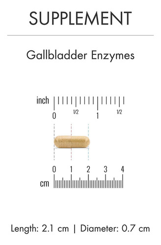 Dr. Mercola, Gallbladder Enzimas, 30 Porciones (30 Cápsulas)