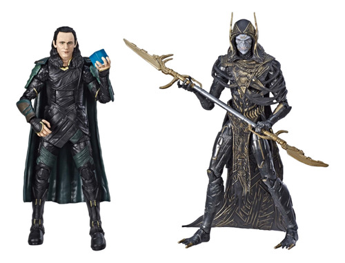 Figura Marvel Legends Avengers Infinity War / Loki & Corvus