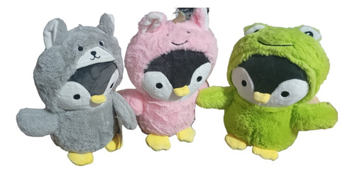 Hermoso Pinguinos De Peluche Con Difraz/ X Unidad- 