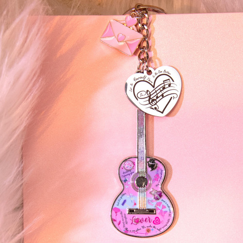Llavero Just Be Yourself Regalo Para Amantes De La Música Color