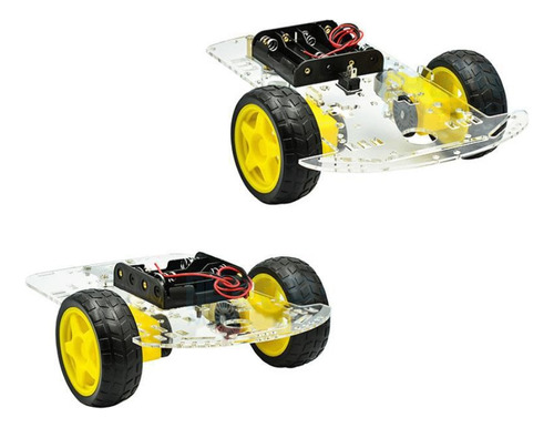 Chasis Robot 4x4 Para Arduino/raspberry Pi - 4 Ruedas