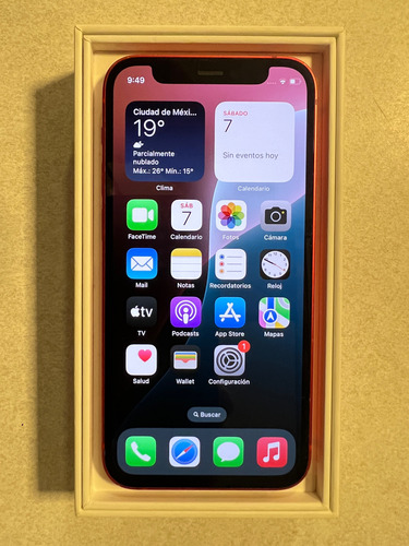 Apple Iphone 12 Mini (128 Gb) - (product)red Rojo (Usado)