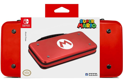 Estuche Alumicase Mario Edition (hori) Color Rojo