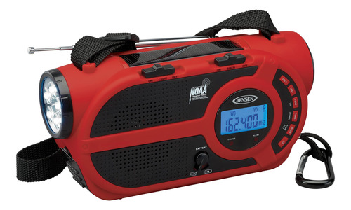 Jensen Jep-650 Am/fm Banda Meteorologica/radio De Alerta Met