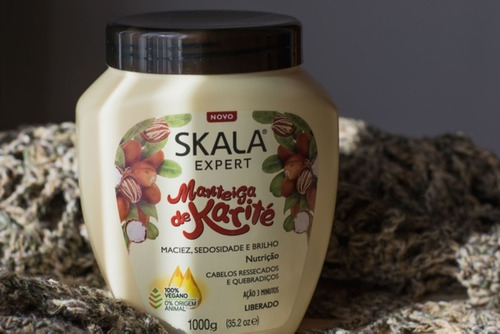Skala Manteca De Karité Máscara Vegana Nutritiva Pelo X 1kg