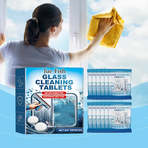 Tabletas Efervescentes Para Limpieza De Vidrios Highlyeffect