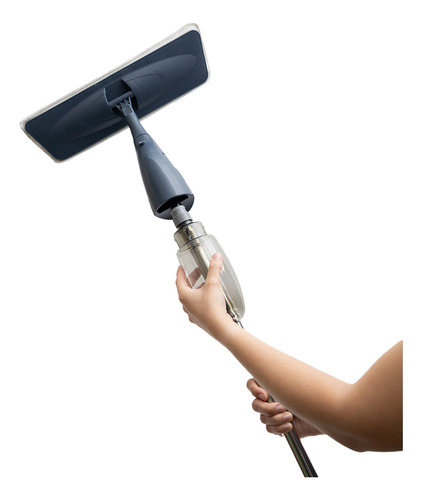 Mop Spray Gatilho E Dispenser Multiuso Limpeza Rápida - Tud Cor Azul-escuro